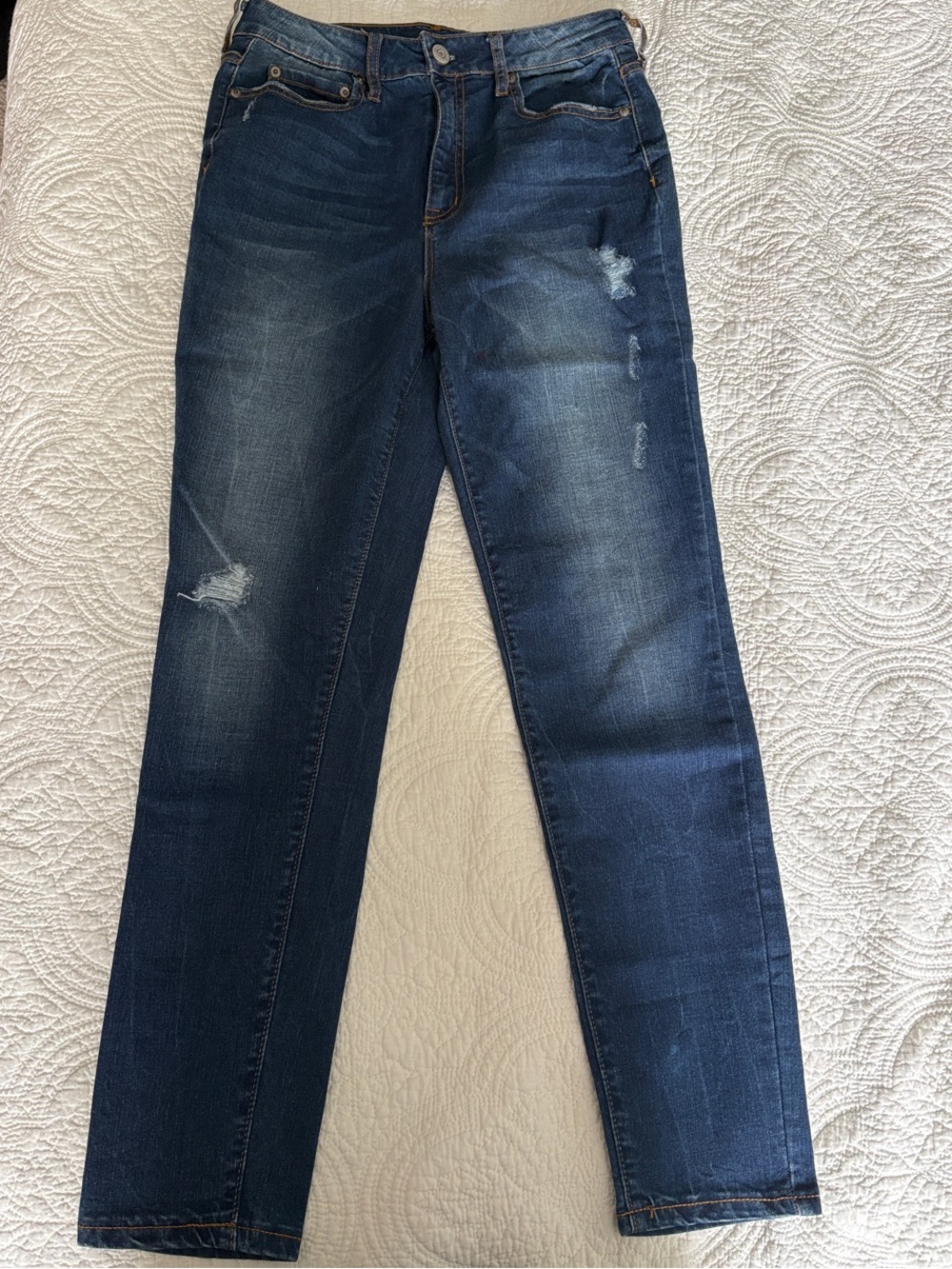 Aeropostale Dark Blue Women's Slim Fit Jeans